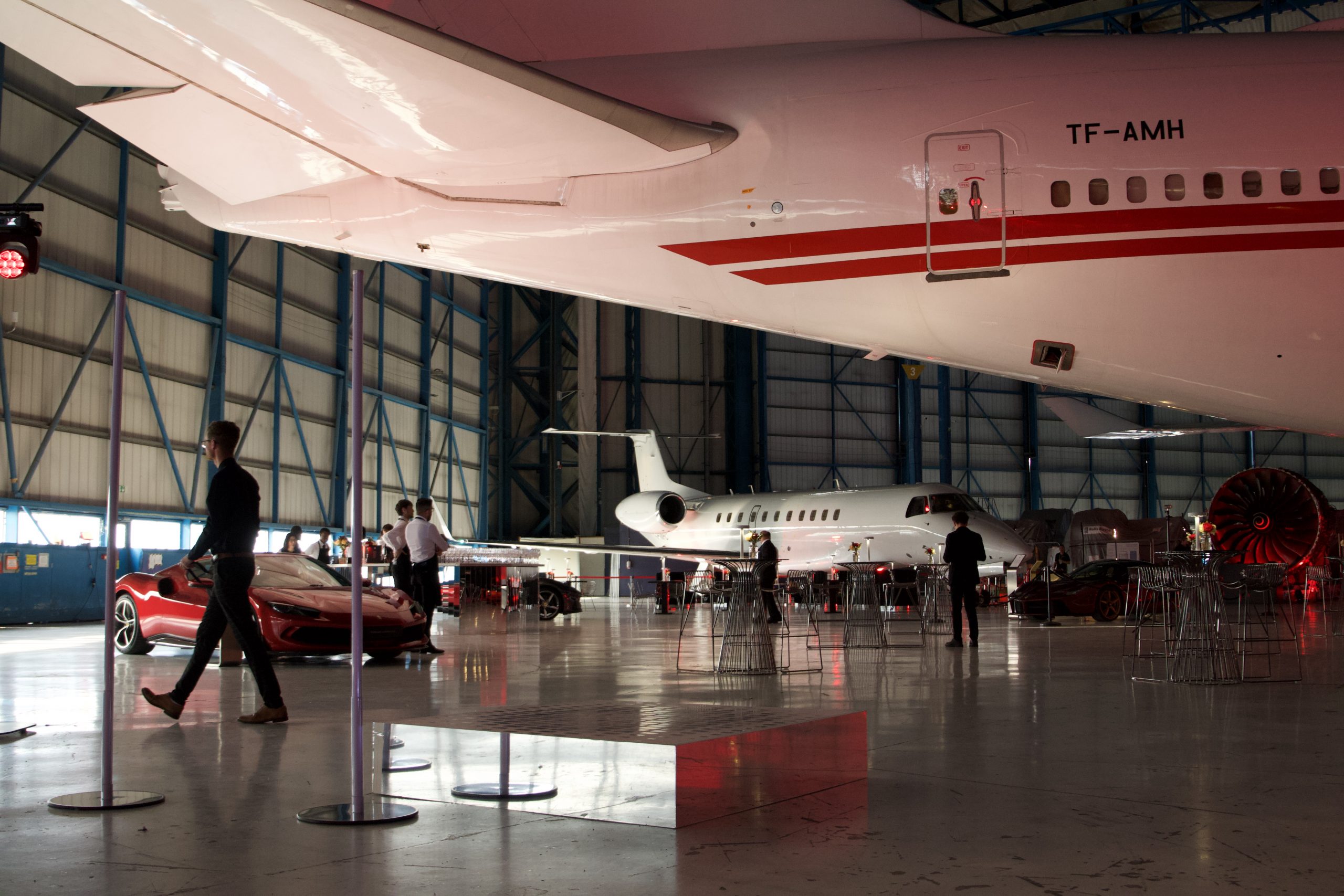 Ferrari private event experience by TRASSART creative agency London & Marbella