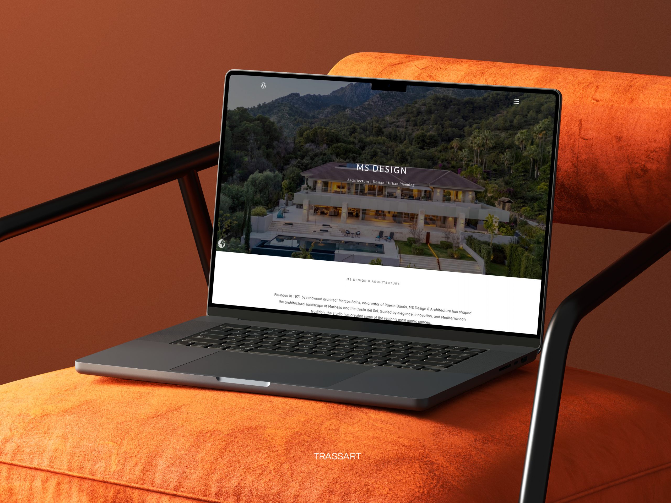 MS Design by TRASSART creative agency in Marbella